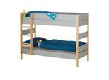 PAIDI Etagenbett mit gerader Leiter Sten ¦ holzfarben ¦ Maße (cm): B: 105,6 H: 160,6