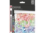 Graphix Fineliner Colour "Doodle Supreme", 12 Stifte