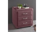Nachtkonsole MAINTAL, lila (beere), B:48cm H:50cm T:43cm, Sideboards, Nachtkonsole
