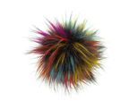 Fell Pompons Pro Lana aus Acryl, Bunt