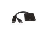 StarTech.com DisplayPort to DP Multi Monitor Splitter - 2-Port MST Hub - videosplitter - 2 porte