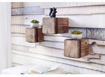 Home affaire Wandregal »Holzpfeiler«, (3 St.)