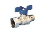 Pettinaroli ball valve with swivel end/male 34 x 3/4