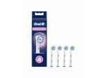 Oral-B Bürstenköpfe Sensitive Clean & Care - White - 4 pcs