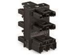 Winsta 5-way distribution connector 3-pole black