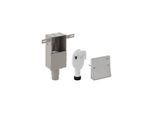 Geberit concealed trap for washing machine and tumble dryer.