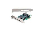 StarTech.com 4 Port PCI Express Low Profile High Speed USB Card - USB-Adapter
