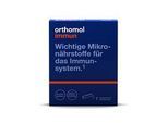 ORTHOMOL Immun Direktgranulat Himbeer/Menthol 7 St