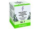 BIOCHEMIE 1 Calcium fluoratum D 6 Tabletten 80 St