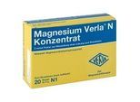 MAGNESIUM VERLA N Konzentrat Plv.z.H.e.L.z.Einn. 20 St
