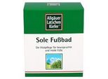 ALLGÄUER LATSCHENK. Sole Fußbad 10X10 g