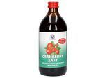 CRANBERRY SAFT 100% Frucht 500 ml
