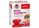 DOPPELHERZ Heiße Cranberry m.Vit.C+Zink Granulat 10 St
