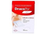 DRACOPOR Wundverband 3,8x3,8 cm steril 10 St