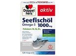 DOPPELHERZ Seefischoel Omega-3 1000 mg+Fols. Kaps. 120 St