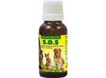 BACHBLÜTEN S.O.S flüssig vet. 10 ml
