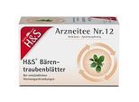 H&S Bärentraubentee Filterbeutel 20X2.7 g