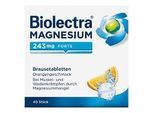 BIOLECTRA Magnesium 243 mg forte Orange Brausetab. 40 St