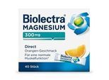 BIOLECTRA Magnesium 300 mg Direct Orange Sticks 40 St
