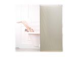 relaxdays Duschrollo Duschrollo beige Breite 80 cm