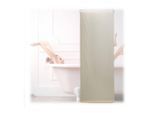 relaxdays Duschrollo Duschrollo beige Breite 60 cm