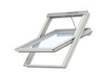 VELUX INTEGRA Dachfenster GGL 206721 Elektrofenster Holz weiß lack ENERGIE Wärmedämmung, 94x160 cm (PK10)