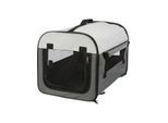 Trixie Soft Kennel Basic XS: 32 × 32 × 47 cm dark grey/light grey