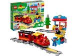 LEGO® Konstruktionsspielsteine Dampfeisenbahn (10874), LEGO® DUPLO® Town, (59 St), bunt