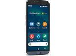 Smartphone Doro 8050, 4G/LTE, 5,45", 13 MP Kamera, SOS-Taste, Android- & Google Apps, intuitiv bedienbar, WiFi/GPS/Bluetooth, USB-C Kabel & Netzteil