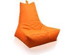 KINZLER Sitzsack Lounge-Sessel, orange (Outdoorfähig)