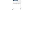 magnetoplan Design-Whiteboard SP, mobil - 2000 x 1000 mm