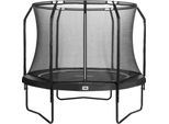 Salta Premium Black Edition - rund Ø251cm -Trampoline mit Sicherheitsnetz
