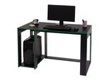 Schreibtisch MCW-J26, Computertisch Bürotisch, 120x60x76cm ~ schwarz-grün