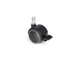hjh OFFICE Stuhlrollen 5x ROLO STOP 10mm/50mm Metall, Kunststoff