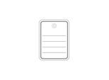 HERMA price tag labels - 1000 label(s) - 48 x 65 mm