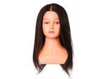 Mex pro Hair Übungskopf Lily Dunkelbraun 45 cm