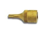 HAZET 8502-T30, 1/4 Zoll Innen-TORX (TX) Steckschlüsseleinsatz Größe: T 30 Länge: 28,0 mm