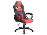 CLP Racing Gaming Bürostuhl Pedro XL I Höhenverstellbarer Chefsessel Mit Kunstlederbezug I Gaming Stuhl Mit Bis 150 KG Belastbarkeit