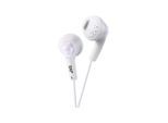 JVC In Ear Gumy Headphones. White
