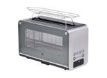 WMF Toaster "Lono Glas", silber (silberfarben), B:20cm H:32,3cm T:40cm, Toaster, Toaster