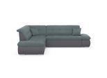 DOMO collection Ecksofa »Moric«, wahlweise mit Bettfunktion und Armlehnenverstellung