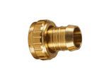 Nito 3/4" hose union with male bsp with 1/2" hose tail