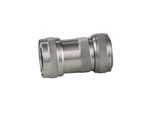 Nito 3/4" stainless steel coupler with 3/4" female bsp