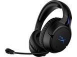 HyperX Cloud Flight Wireless Black/Blue für PlayStation Gaming-Headset (Mikrofon abnehmbar, Rauschunterdrückung, Wireless), schwarz