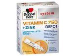 DOPPELHERZ Vitamin C 750 Depot system Pellets 20 St