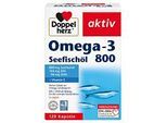 DOPPELHERZ Omega-3 Seefischöl 800 aktiv Kapseln 120 St