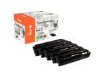Peach HP 045 5 Toner (2*bk, c/m/y) ersetzt Canon CRG-045, 1242C002*2, 1241C002, 1240C002, 1239C002 für z.B. Canon ISensys MF 634 Cdw (wiederaufbereitet)