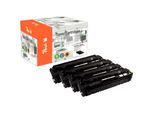 Peach HP 046 4 Toner (bk, c/m/y) ersetzt Canon CRG-046, 1250C002, 1249C002, 1248C002, 1247C002 für z.B. Canon ISensys LBP -650 (wiederaufbereitet)