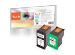 Peach HP 350 XL 2 Druckköpfe XL (bk, col) ersetzt HP No. 350XL, No. 351XL, CB336EE, CB338EE für z.B. HP DeskJet D 4200, HP DeskJet D 4260 (wiederaufbereitet)