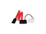 StarTech.com Slimline SATA zu SATA mit LP4 Strom Kabel Adapter